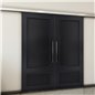 Holzschiebetür Slim-Line - Schwarz Model 3006 Holzschiebetür Slim-Line - Schwarz Model 3006