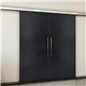 Holzschiebetür Slim-Line - Schwarz Model 3010 Holzschiebetür Slim-Line - Schwarz Model 3010