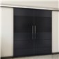 Holzschiebetür Slim-Line - Schwarz Model 3020 Holzschiebetür Slim-Line - Schwarz Model 3020