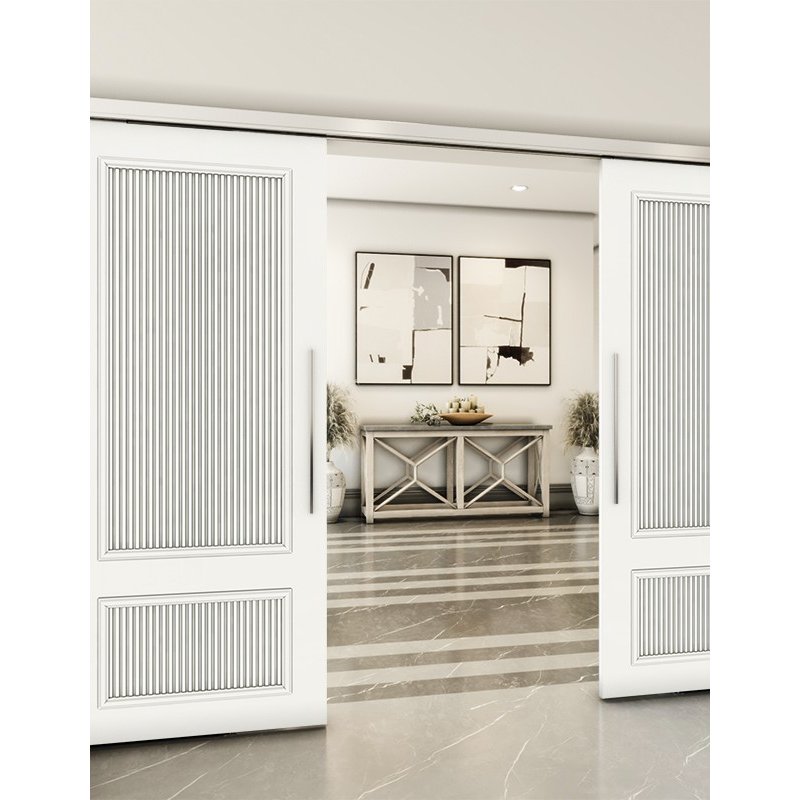 Holzschiebetür Slim-Line - Weiss Model 3006 Holzschiebetür Slim-Line - Weiss Model 3006
