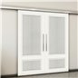 Holzschiebetür Slim-Line - Weiss Model 3006 Holzschiebetür Slim-Line - Weiss Model 3006