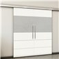 Holzschiebetür Slim-Line - Weiss Model 3020 Holzschiebetür Slim-Line - Weiss Model 3020