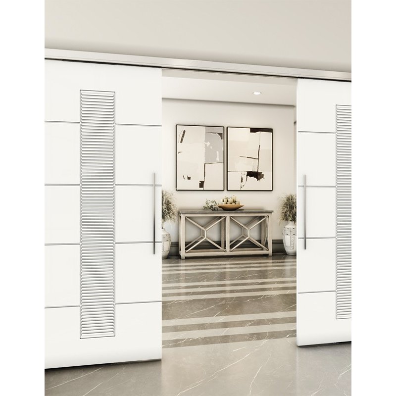 Holzschiebetür Slim-Line - Weiss Model 3067 Holzschiebetür Slim-Line - Weiss Model 3067