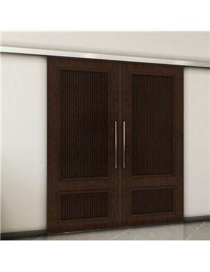 Holzschiebetür Slim-Line - Wenge  Model 3006-2