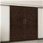 Holzschiebetür Slim-Line - Wenge Model 3034 Holzschiebetür Slim-Line - Wenge Model 3034