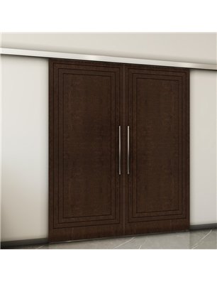 Holzschiebetür Slim-Line - Wenge  Model 3041-2