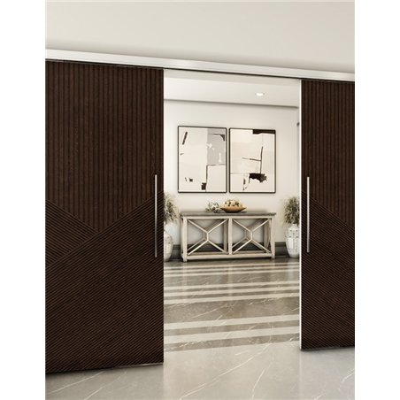 Holzschiebetür Slim-Line - Wenge Model 3044