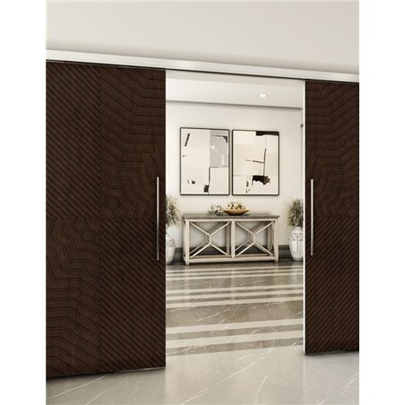 Holzschiebetür Slim-Line - Wenge Model 3050