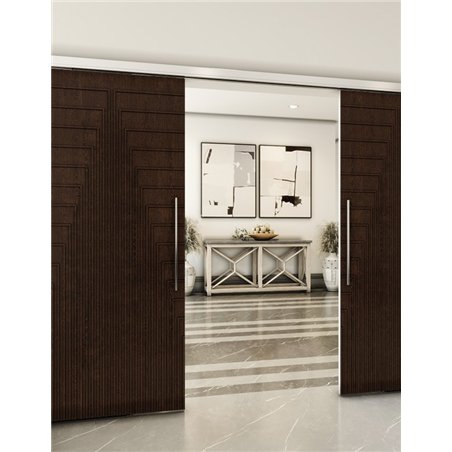 Holzschiebetür Slim-Line - Wenge Model 3053