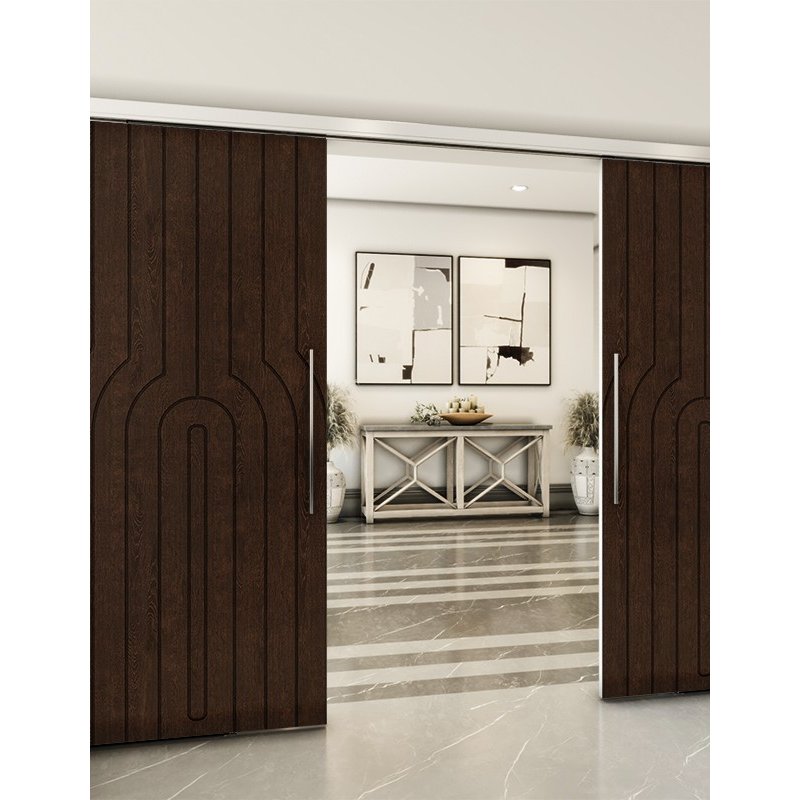Holzschiebetür Slim-Line - Wenge Model 3056 Holzschiebetür Slim-Line - Wenge Model 3056