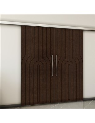 Holzschiebetür Slim-Line - Wenge  Model 3056-2