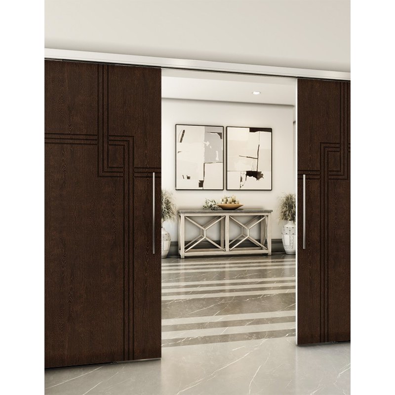 Holzschiebetür Slim-Line - Wenge Model 3059 Holzschiebetür Slim-Line - Wenge Model 3059