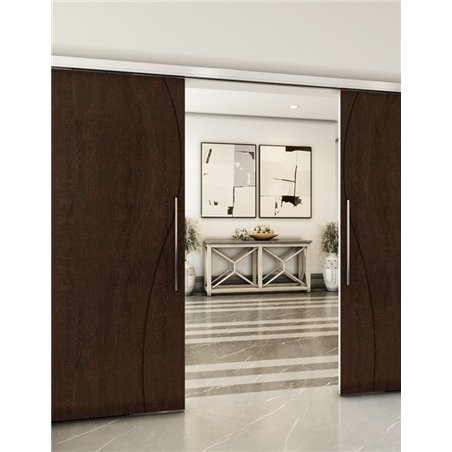 Holzschiebetür Slim-Line - Wenge Model 3064
