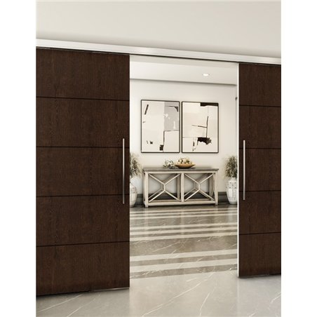 Holzschiebetür Slim-Line - Wenge Model 3066
