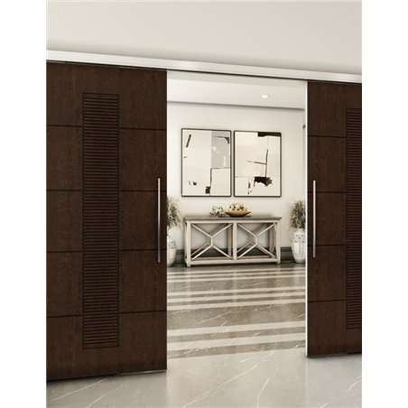 Holzschiebetür Slim-Line - Wenge Model 3067