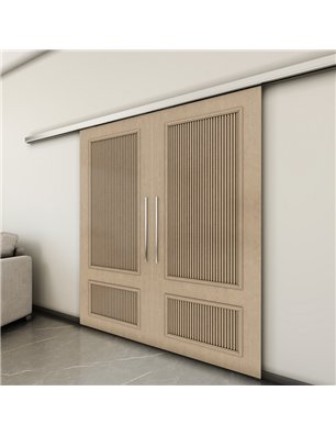Holzschiebetür Slim-Line - Eiche  Model 3006-3