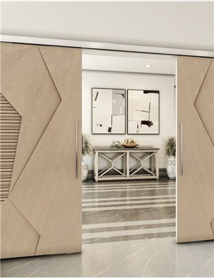 Holzschiebetür Slim-Line - Eiche Model 3033