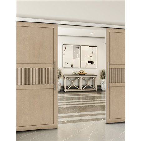 Holzschiebetür Slim-Line - Eiche Model 3042