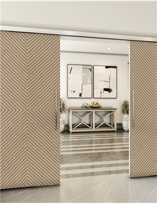 Holzschiebetür Slim-Line - Eiche Model 3047