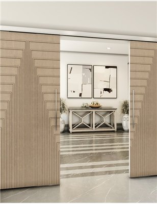 Holzschiebetür Slim-Line - Eiche Model 3053