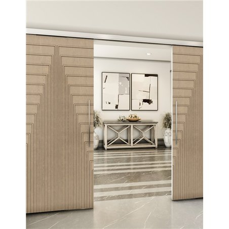 Holzschiebetür Slim-Line - Eiche Model 3053