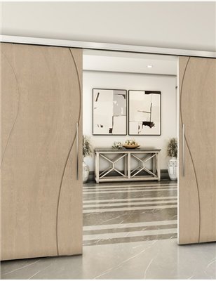 Holzschiebetür Slim-Line - Eiche Model 3064