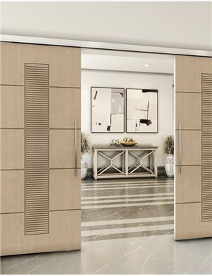 Holzschiebetür Slim-Line - Eiche Model 3067