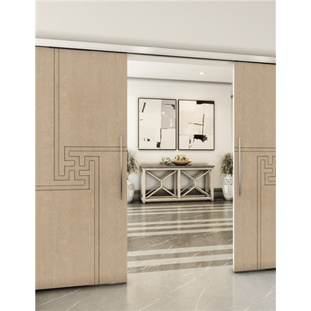 Holzschiebetür Slim-Line - Eiche Model 3071