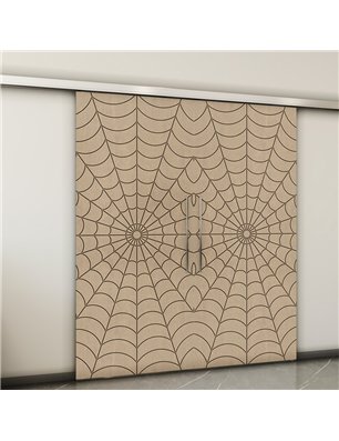 Holzschiebetür Slim-Line - Eiche  Model 3077-2