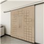 Holzschiebetür Slim-Line - Eiche Model 3081 Holzschiebetür Slim-Line - Eiche Model 3081