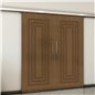 Holzschiebetür Slim-Line - Nussbaum Model 3002 Holzschiebetür Slim-Line - Nussbaum Model 3002