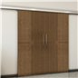 Holzschiebetür Slim-Line - Nussbaum Model 3017 Holzschiebetür Slim-Line - Nussbaum Model 3017