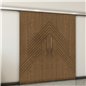 Holzschiebetür Slim-Line - Nussbaum Model 3019 Holzschiebetür Slim-Line - Nussbaum Model 3019