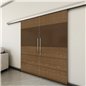 Holzschiebetür Slim-Line - Nussbaum Model 3020 Holzschiebetür Slim-Line - Nussbaum Model 3020