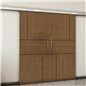 Holzschiebetür Slim-Line - Nussbaum Model 3027 Holzschiebetür Slim-Line - Nussbaum Model 3027