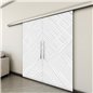 Holzschiebetür Slim-Line - Weiss 3D Model 3006 Holzschiebetür Slim-Line - Weiss 3D Model 3006