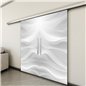 Holzschiebetür Slim-Line - Weiss 3D Model 3013 Holzschiebetür Slim-Line - Weiss 3D Model 3013
