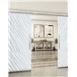 Holzschiebetür Slim-Line - Weiss 3D Model 3018 Holzschiebetür Slim-Line - Weiss 3D Model 3018