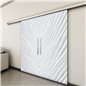 Holzschiebetür Slim-Line - Weiss 3D Model 3018 Holzschiebetür Slim-Line - Weiss 3D Model 3018