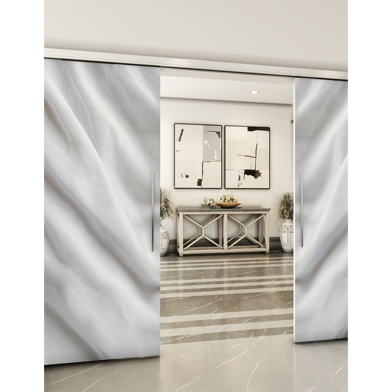 Holzschiebetür Slim-Line - Weiss 3D Model 3027 Holzschiebetür Slim-Line - Weiss 3D Model 3027