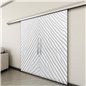Holzschiebetür Slim-Line - Weiss 3D Model 3037 Holzschiebetür Slim-Line - Weiss 3D Model 3037