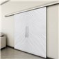 Holzschiebetür Slim-Line - Weiss 3D Model 3042 Holzschiebetür Slim-Line - Weiss 3D Model 3042