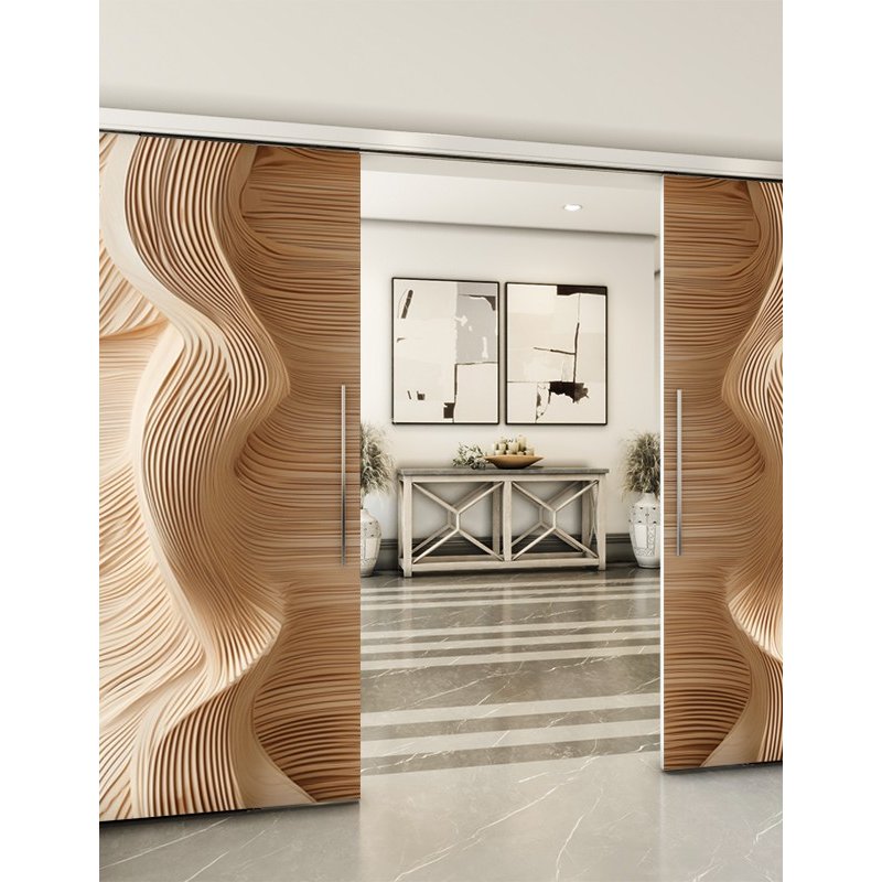 Holzschiebetür Slim-Line - Holzkunst Model 3003 Holzschiebetür Slim-Line - Holzkunst Model 3003