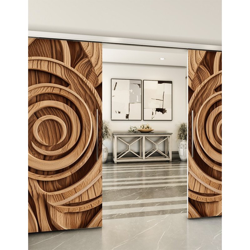 Holzschiebetür Slim-Line - Holzkunst Model 3004 Holzschiebetür Slim-Line - Holzkunst Model 3004