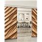 Holzschiebetür Slim-Line - Holzkunst Model 3005 Holzschiebetür Slim-Line - Holzkunst Model 3005