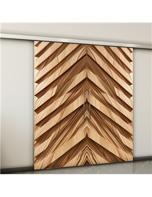 Holzschiebetür Slim-Line - Holzkunst  Model 3005-2