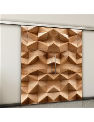 Holzschiebetür Slim-Line - Holzkunst  Model 3007-2