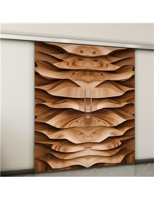 Holzschiebetür Slim-Line - Holzkunst  Model 3011-2