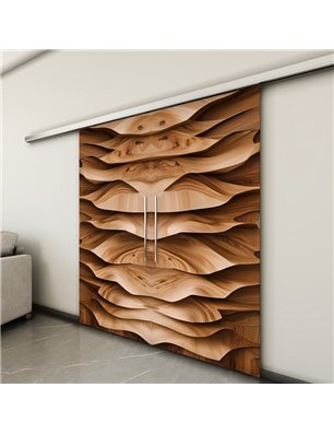 Holzschiebetür Slim-Line - Holzkunst  Model 3011-3