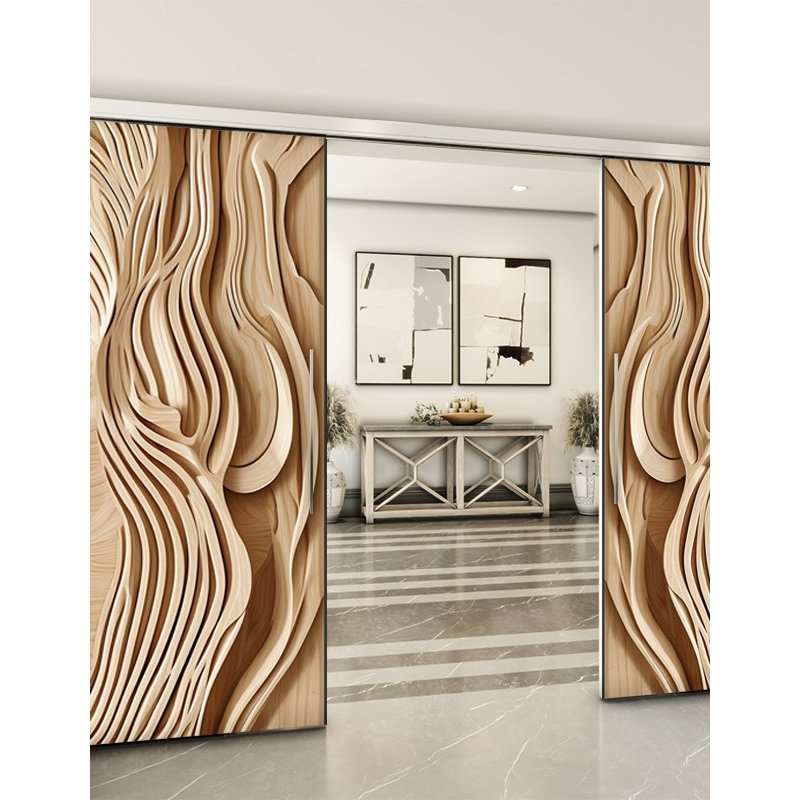 Holzschiebetür Slim-Line - Holzkunst Model 3018 Holzschiebetür Slim-Line - Holzkunst Model 3018